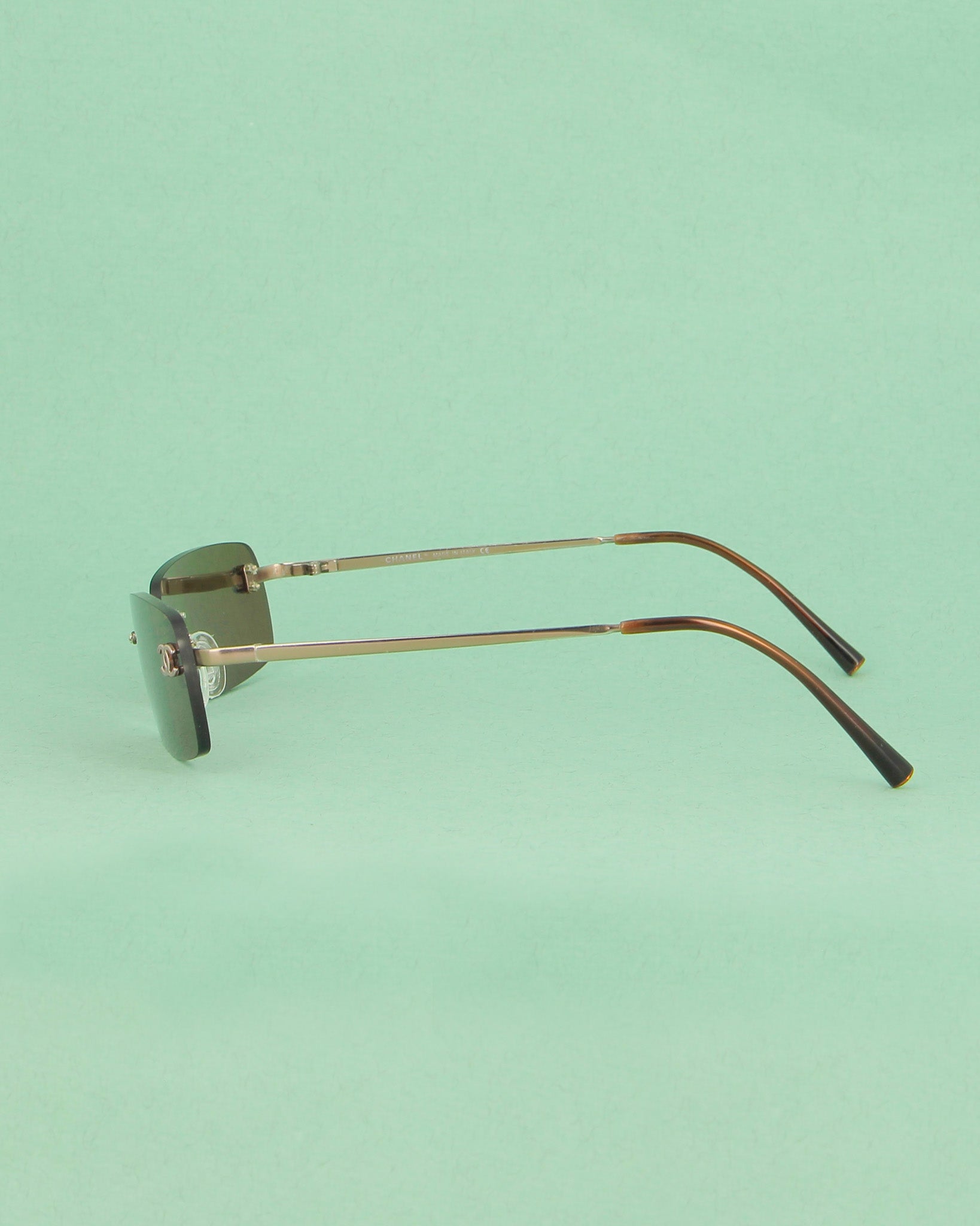 chanel-c-116-2014-lunettes-de-soleil-rectangle-brun-perc image 3