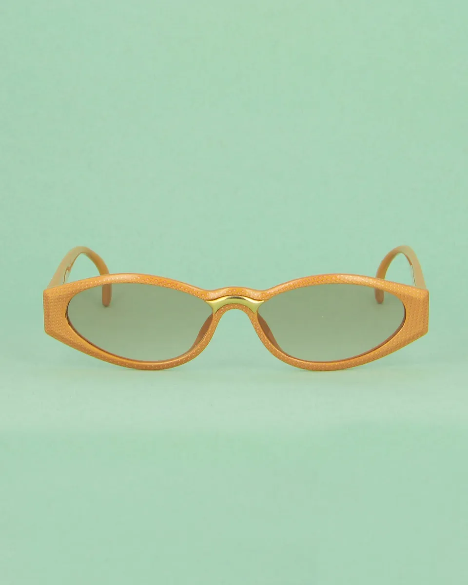 dior-102-lunettes-de-vue-beiges-ovales-effet-cuir image 1