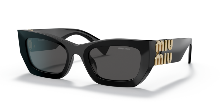 miu-miu-mu-09ws-lunettes-de-soleil-blanc-oversize-femme image 2
