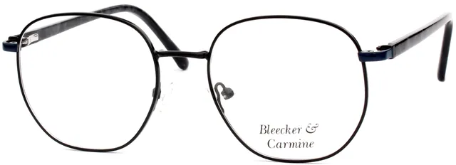 johnny-sc0164-monture-optique-ronde-noir-m-tal image 1