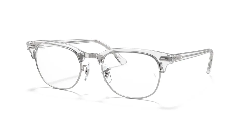 ray-ban-clubmaster-rx5154-lunettes-de-vue-crystal-ac-tate-m-tal image 1