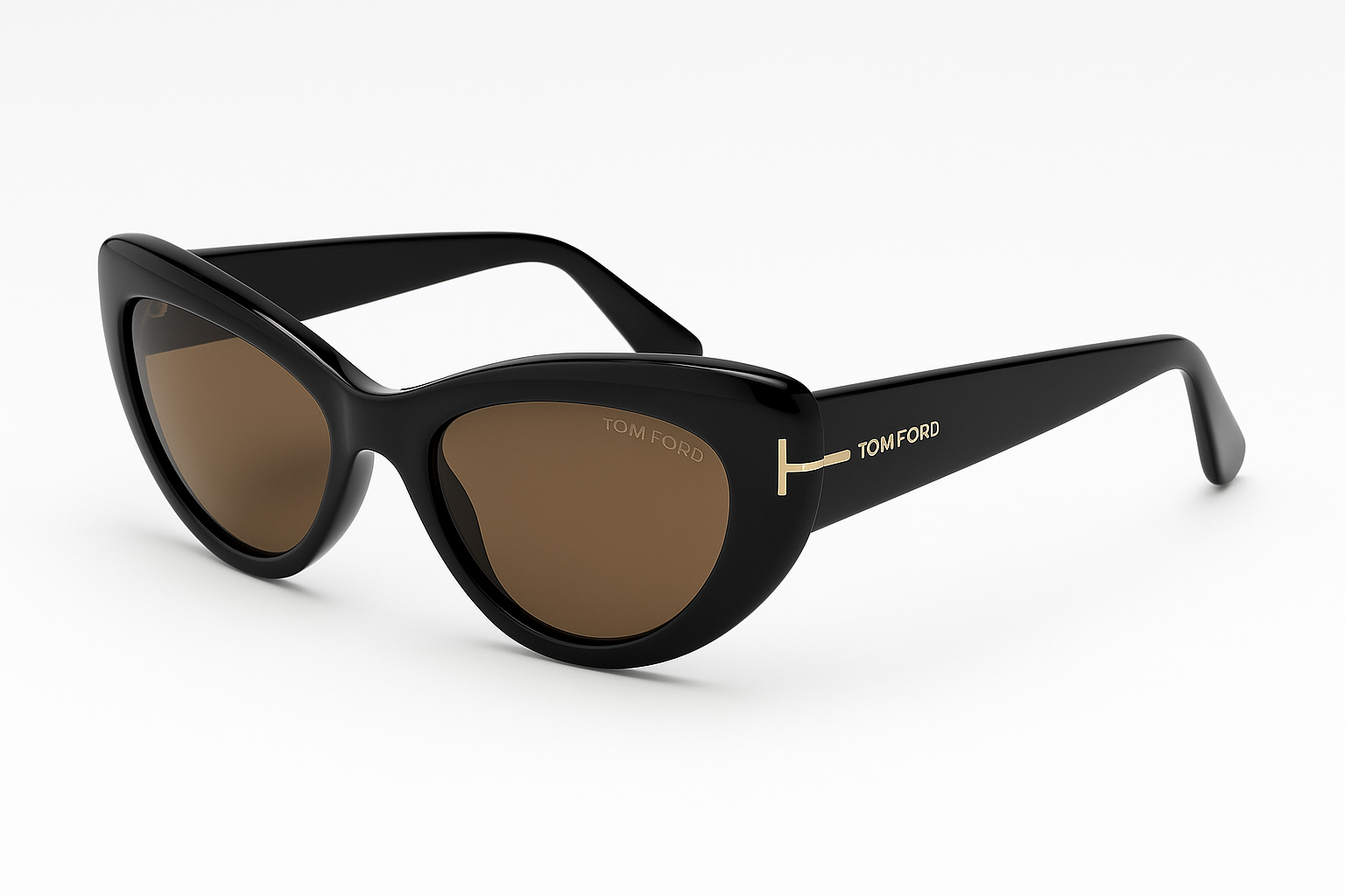 tom-ford-tf123-lunettes-de-soleil-noir-il-de-chat-femme image 2