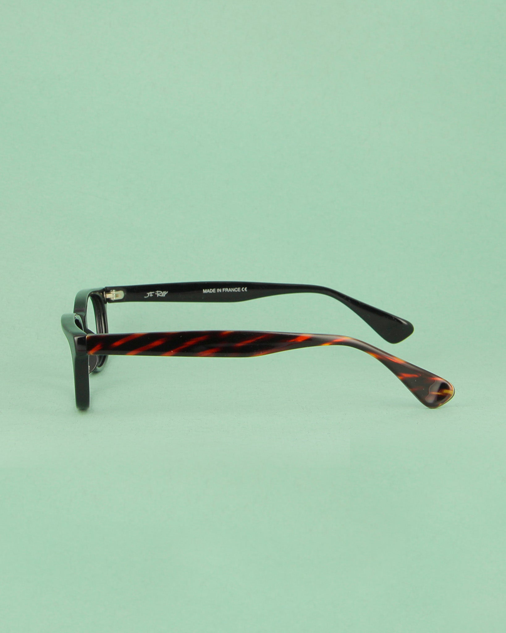 jf-rey-22-lunettes-de-vue-carr-es-noires-mat image 3