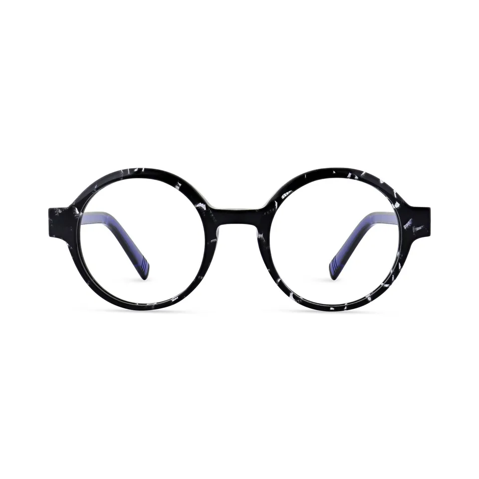 morel-agathe-2-lunettes-de-vue-nb05-ronde-femme-50 image 1