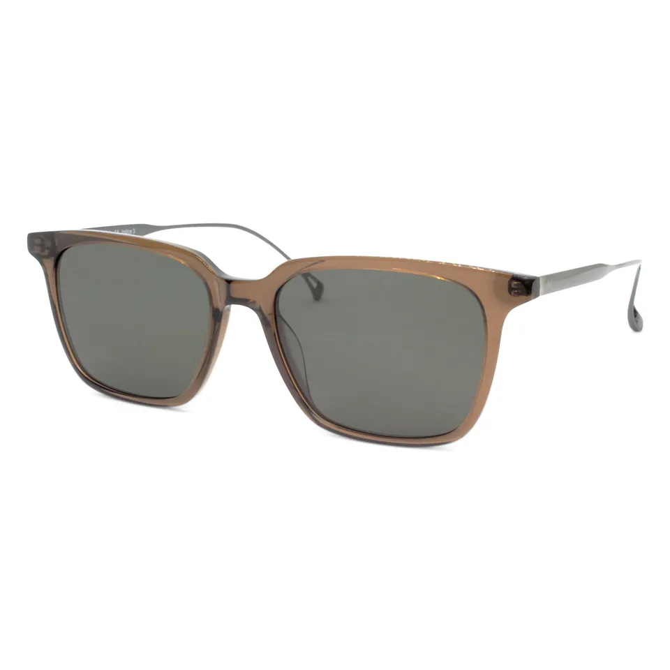 f-lix-me0010s-lunettes-de-soleil-marron-rectangulaires image 1