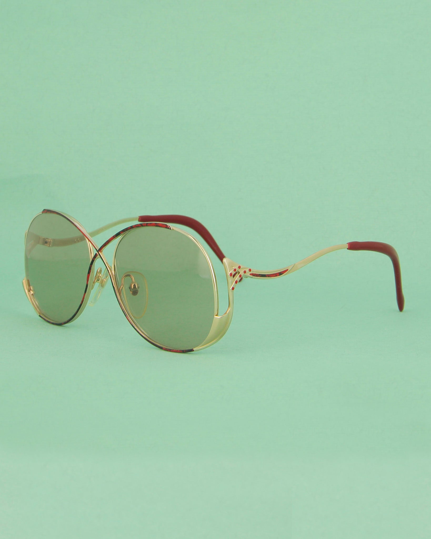 colani-15852-lunettes-de-soleil-dor-m-tal-oversize image 2