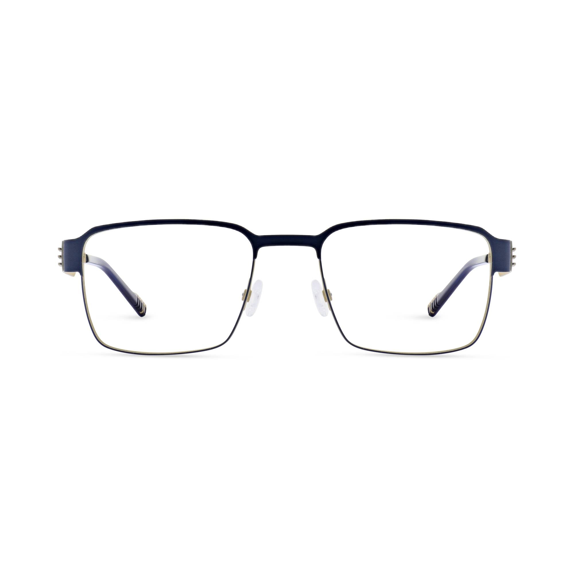 morel-pythagore-2-monture-optique-bm06-bleu-54-homme-inox image 1