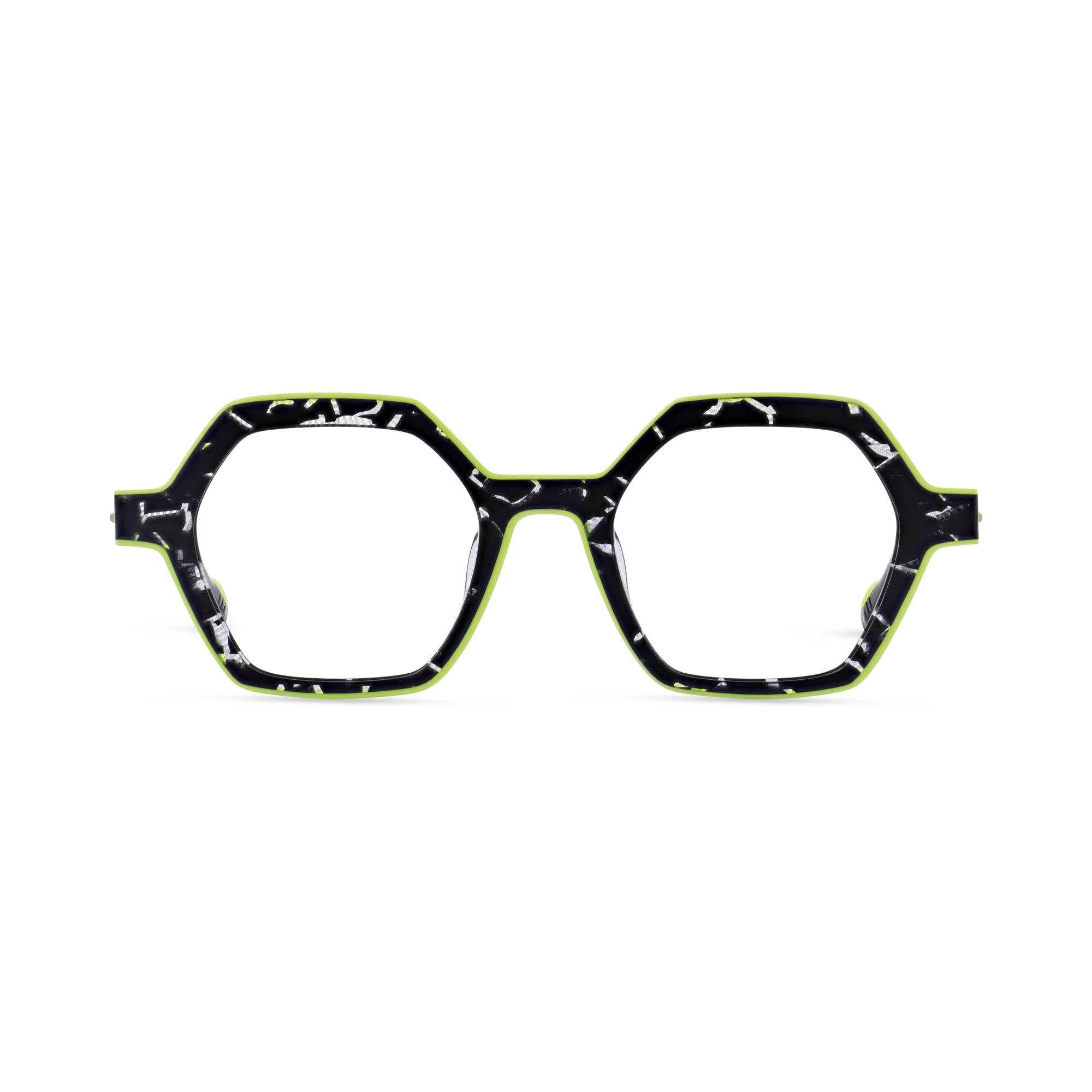 morel-enigma-12-lunettes-de-vue-nd11-noir-hexagonale image 1