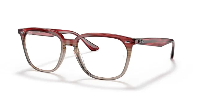 ray-ban-rx4362v-lunettes-de-vue-marron-mixte image 1