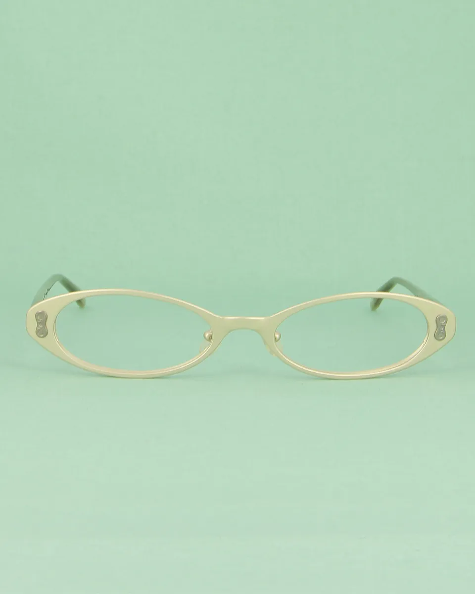 boz-anais-lunettes-de-vue-titane-dor-ovale-neuve image 1