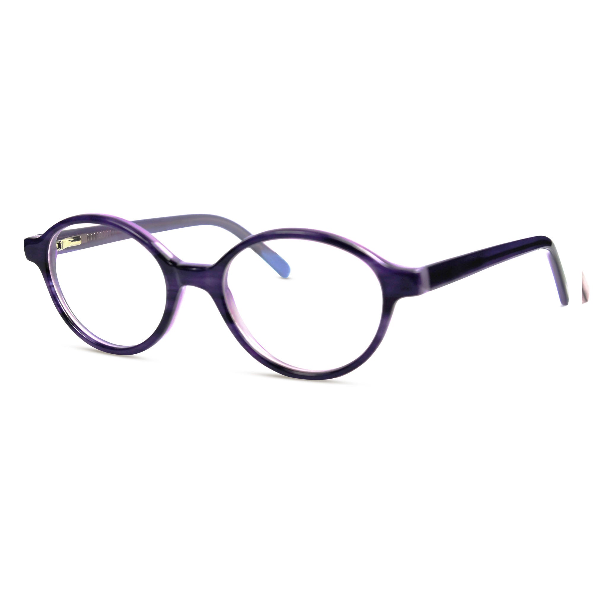 joe-joe-br0013-monture-optique-violet-ronde-enfant image 1