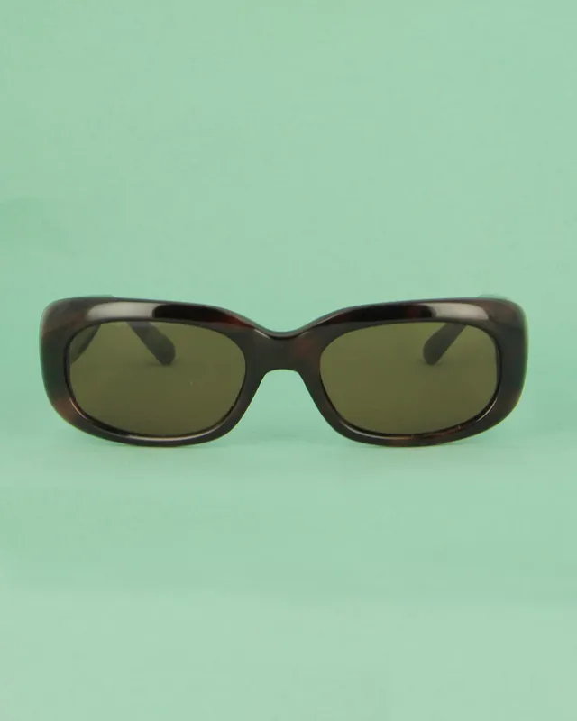 versace-634-lunettes-de-soleil-marron-rectangulaire image 1