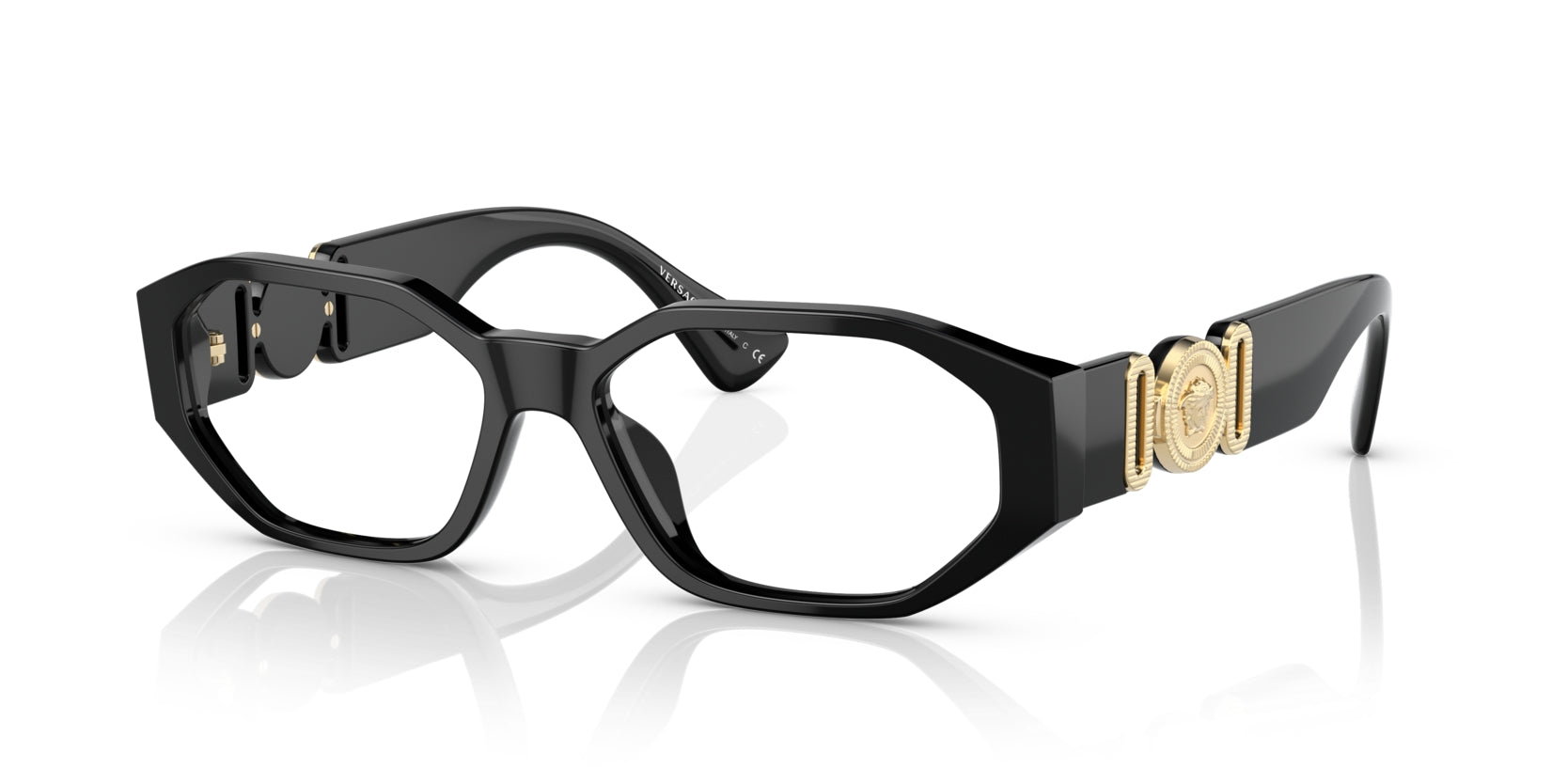 versace-ve3320-lunettes-de-vue-rectangulaire-gris image 3