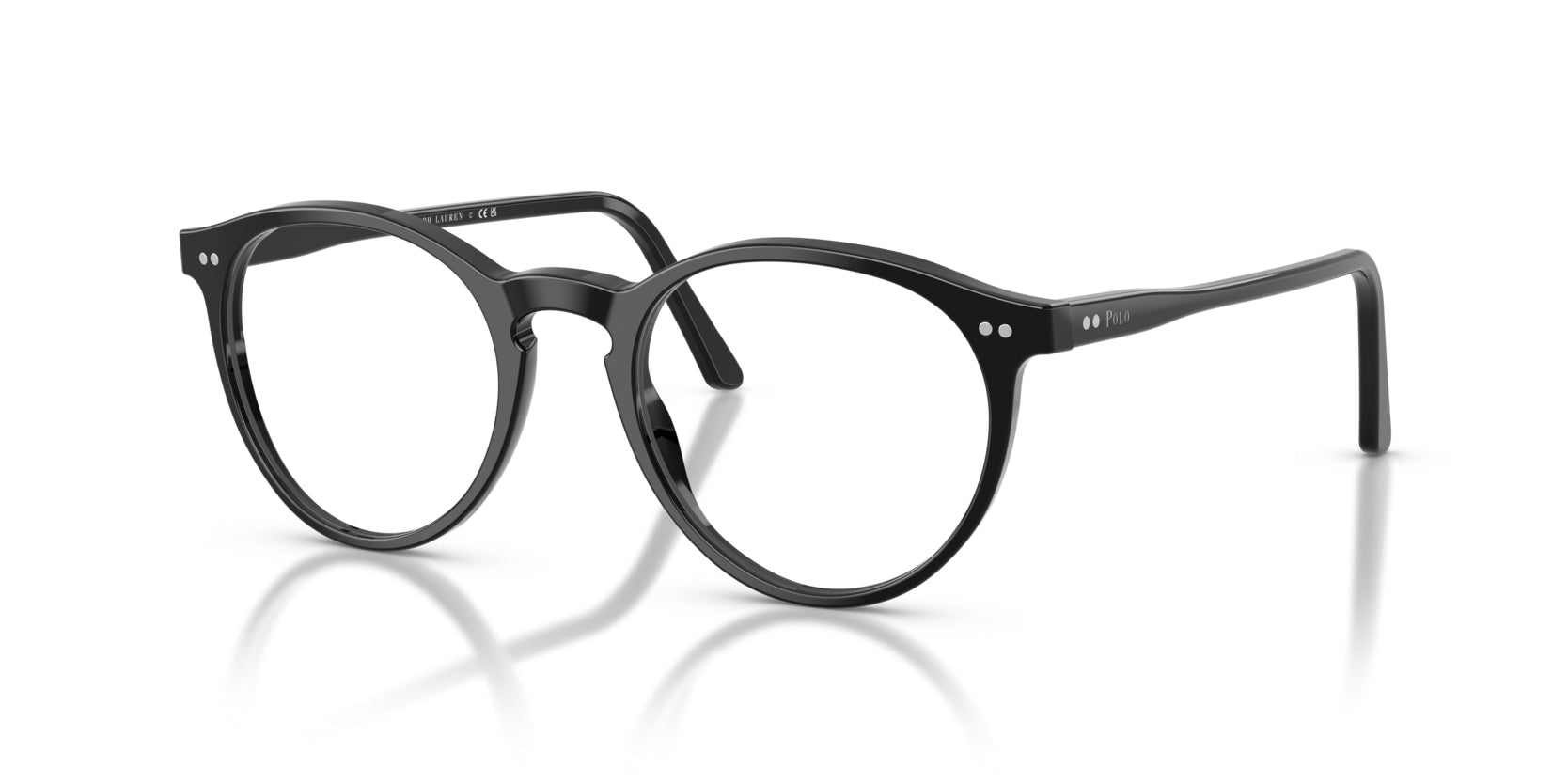 polo-ralph-lauren-ph2083-lunettes-de-vue-noir-ac-tate-intemporel image 1