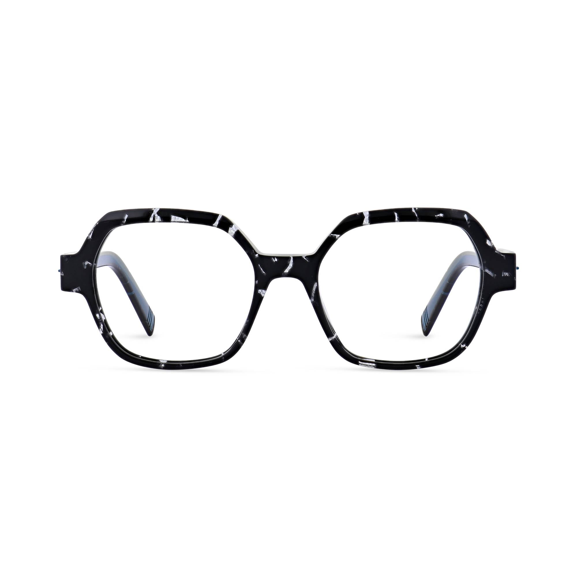 morel-agathe-1-lunettes-de-vue-bm02-hexagonale-bleue image 3