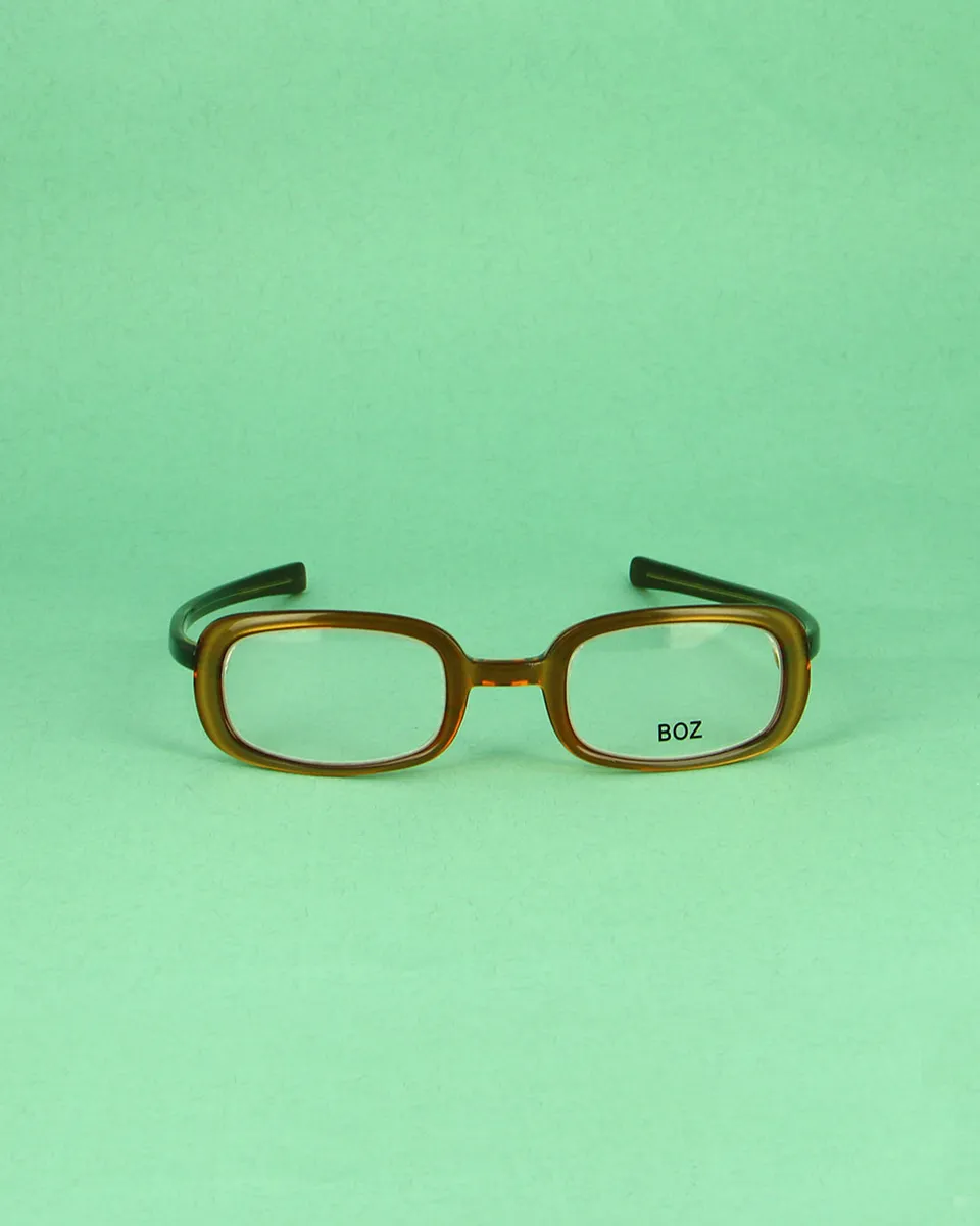 boz-defi-lunettes-soleil-vintage-orange-bronze image 1