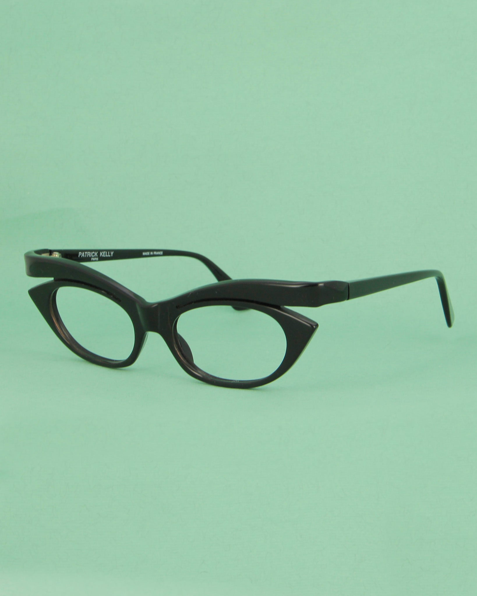 patrick-kelly-python-22-lunettes-de-vue-cat-eye-noir image 2