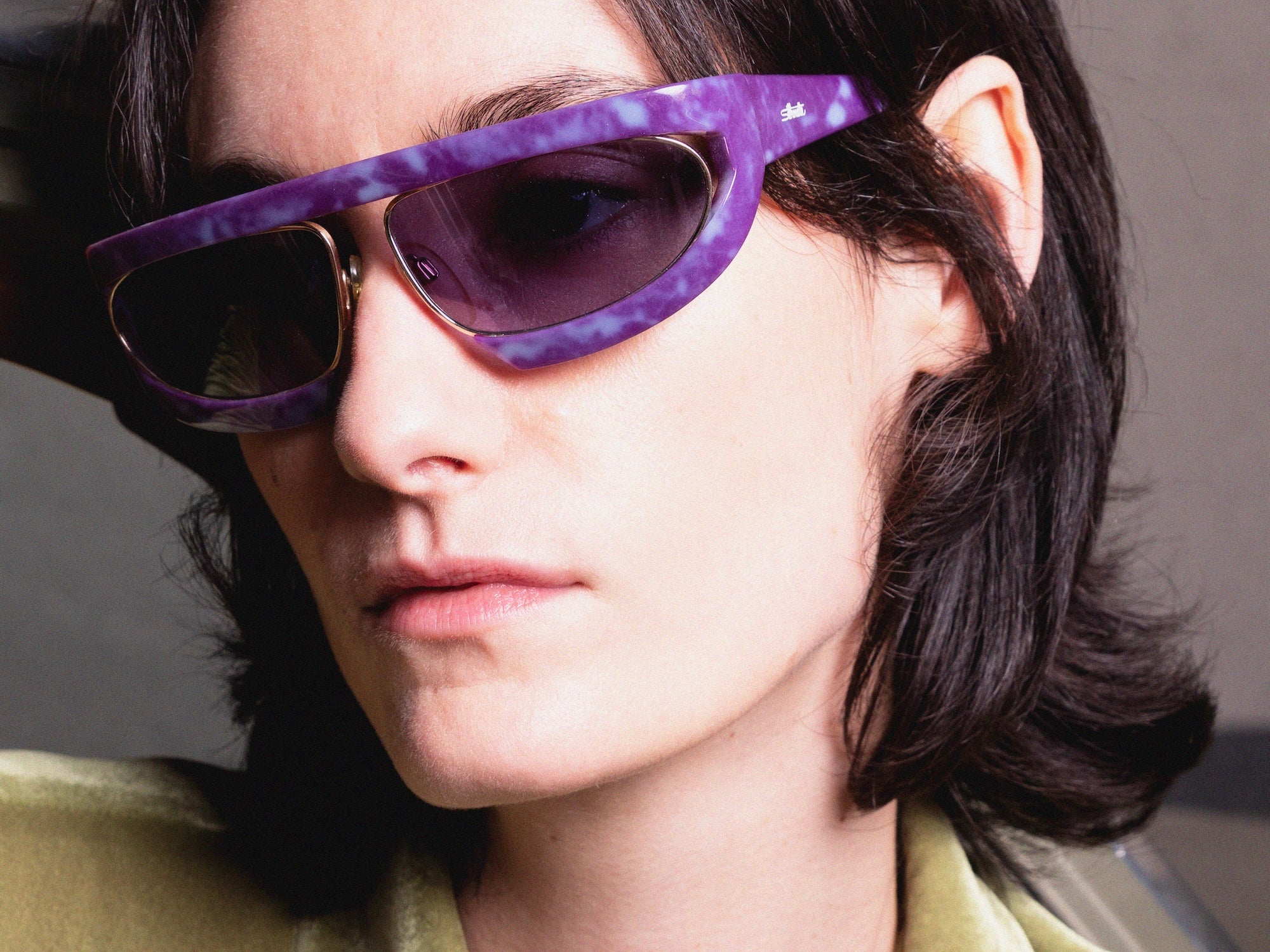 silhouette-m8020-lunettes-de-soleil-violet-masque-vintage image 2