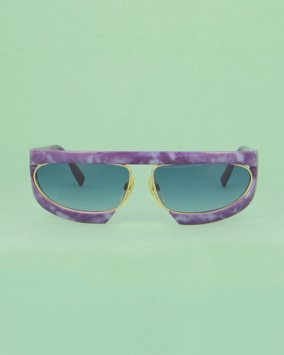 silhouette-m8020-lunettes-de-soleil-violet-masque-vintage image 1