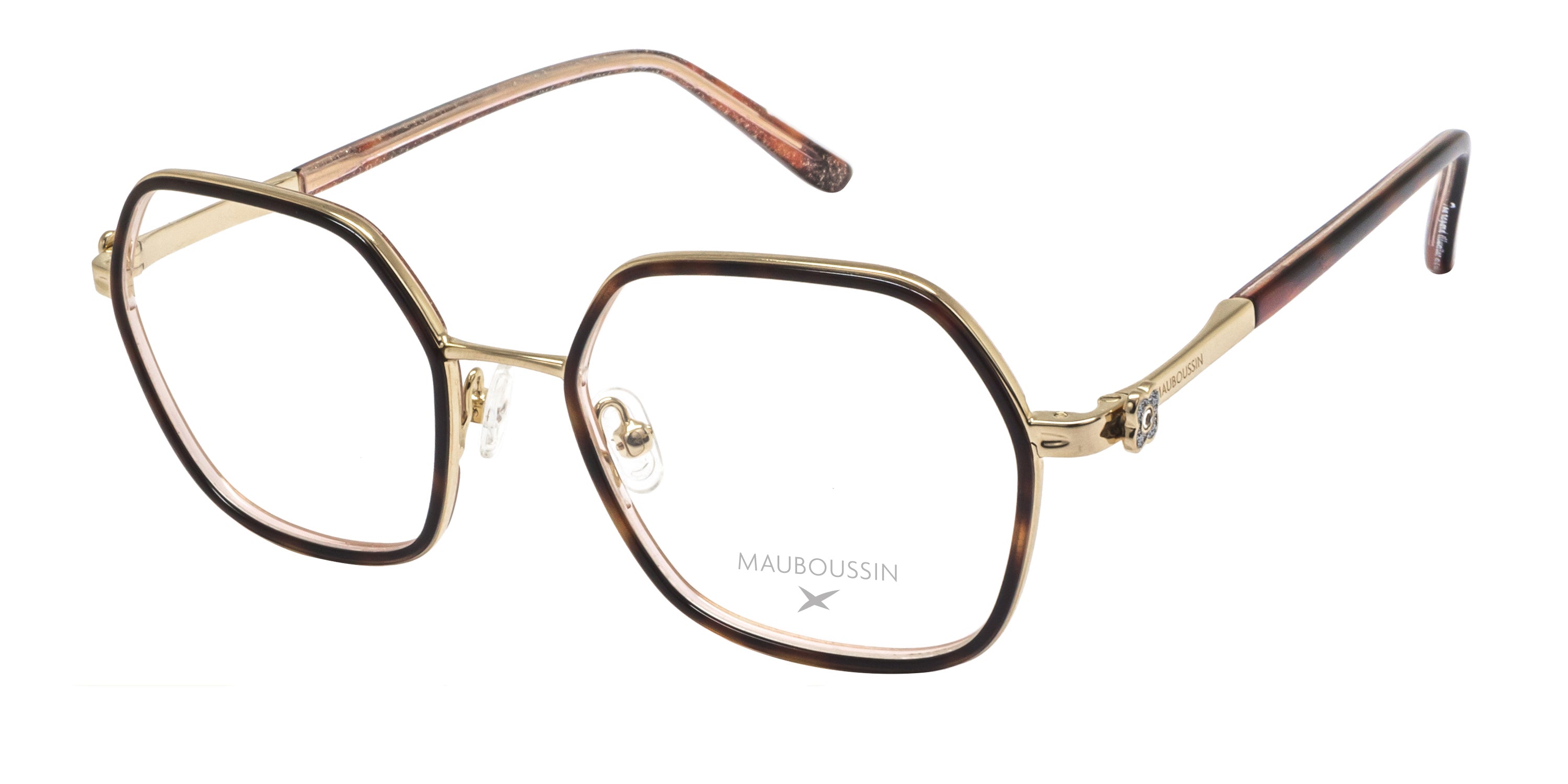 mauboussin-mau2416-lunettes-de-vue-marron-caille image 1