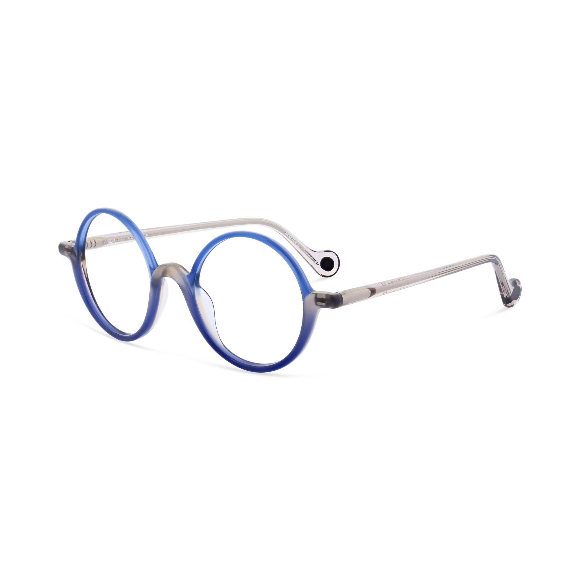 morel-virgule-90054c-lunettes-de-vue-femme-ronde-bm02 image 2