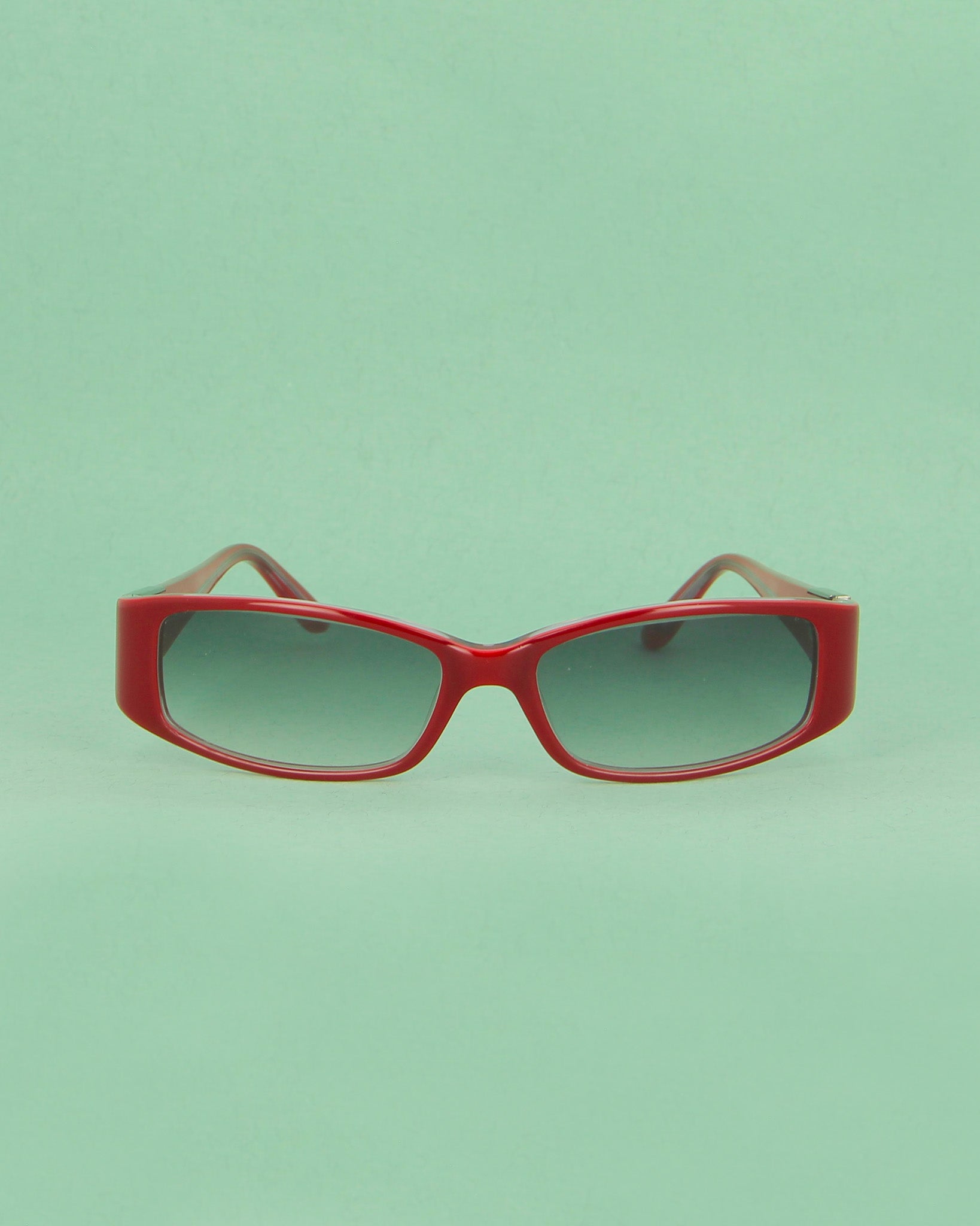 lacoste-8054-lunettes-de-soleil-rouges-rectangulaires image 1