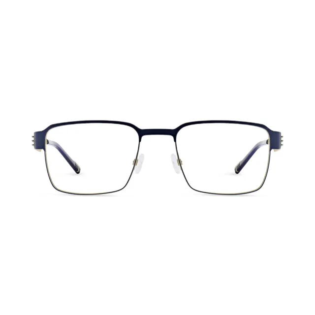 morel-pythagore-2-monture-optique-bm06-bleu-54-homme-inox image 1