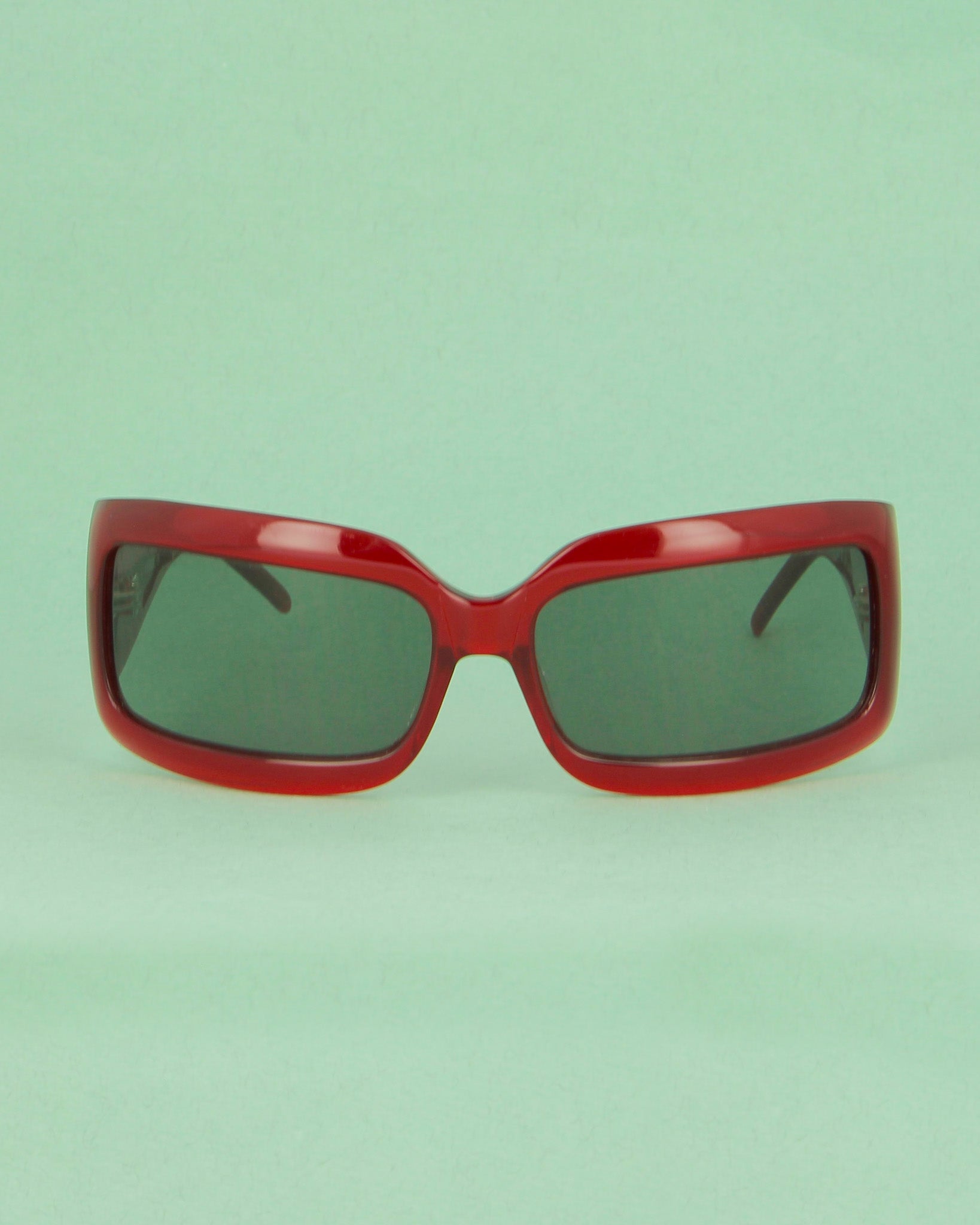 gianfranco-ferr-7281-lunettes-de-soleil-rouge-translucide image 1