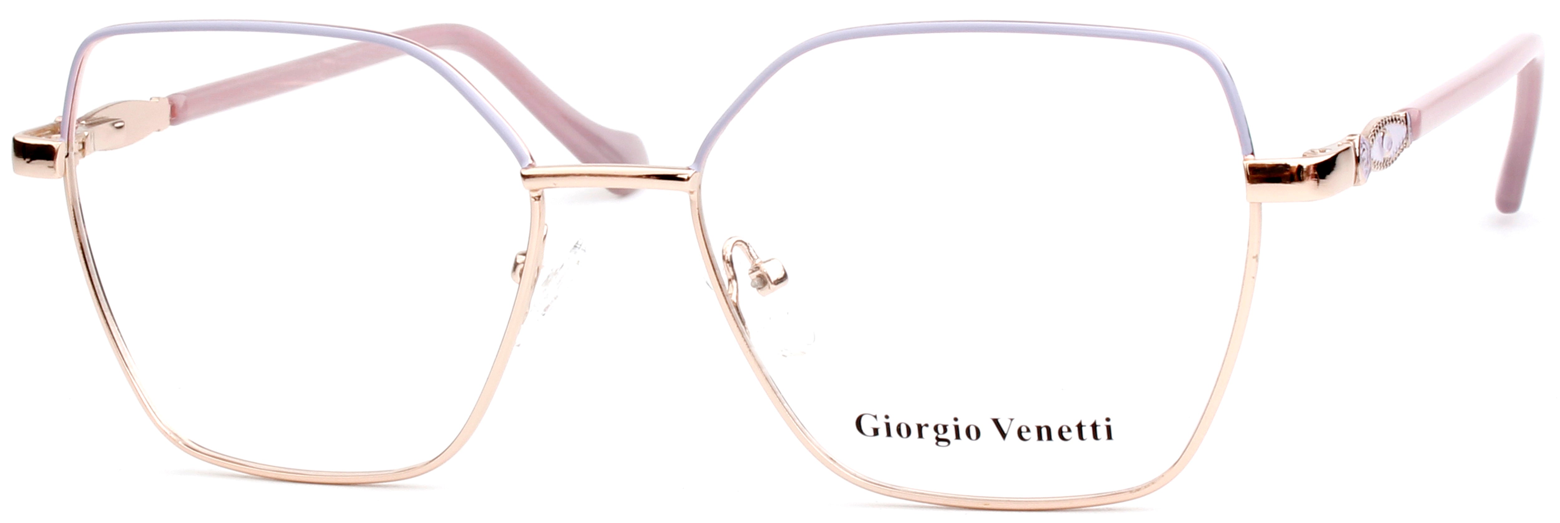 g-venetti-l-na-sc0166-lunettes-optique-femme-noir-m-tal-dor image 2
