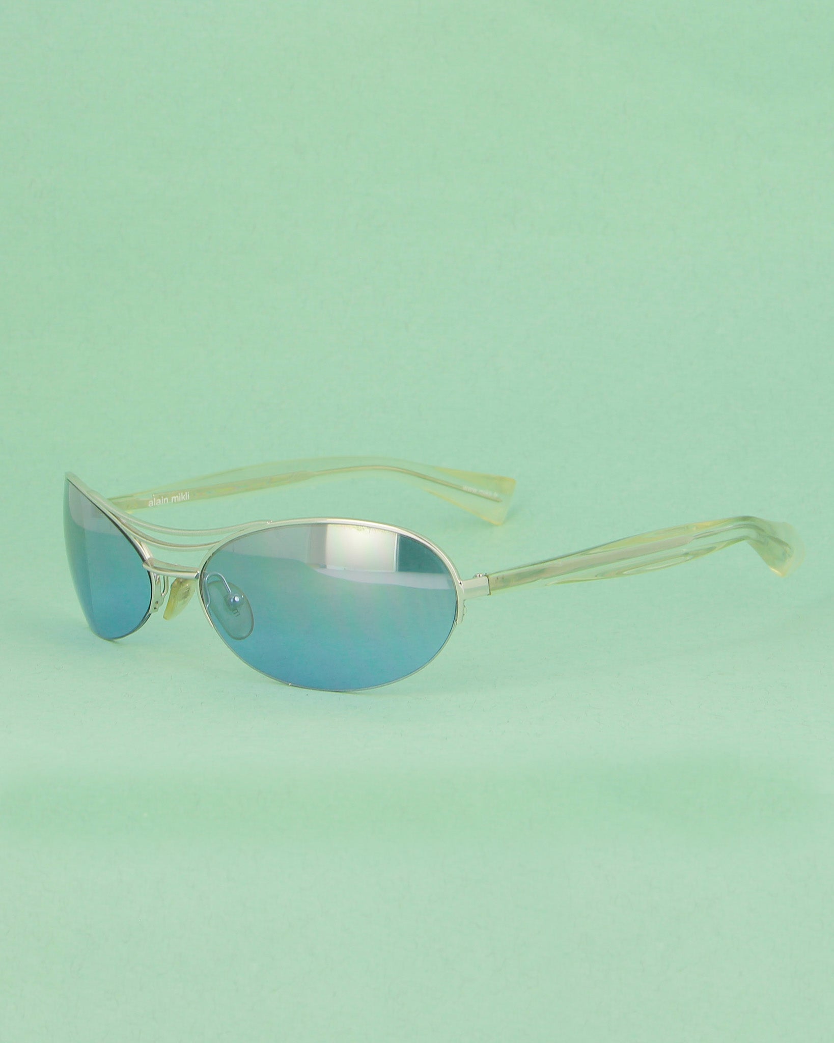 alain-mikli-013501-lunettes-de-vue-nylor-argent image 2