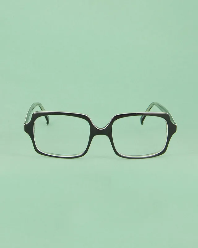 boz-casablanca-lunettes-de-vue-carr-noir-vintage image 1