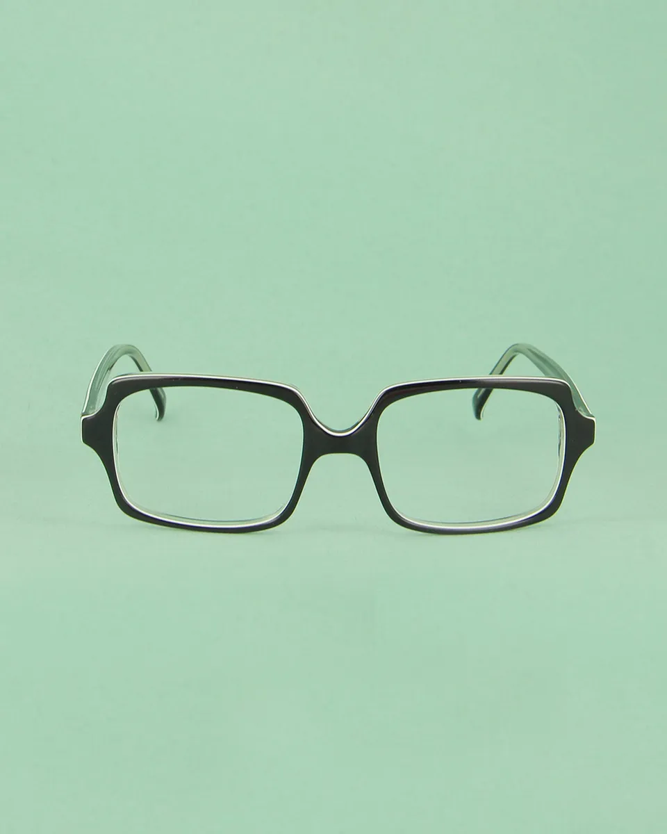 boz-casablanca-lunettes-de-vue-carr-noir-vintage image 1