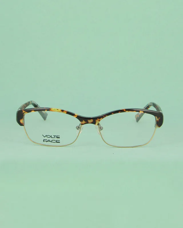volte-face-vanity-lunettes-de-vue-marron-caille image 1