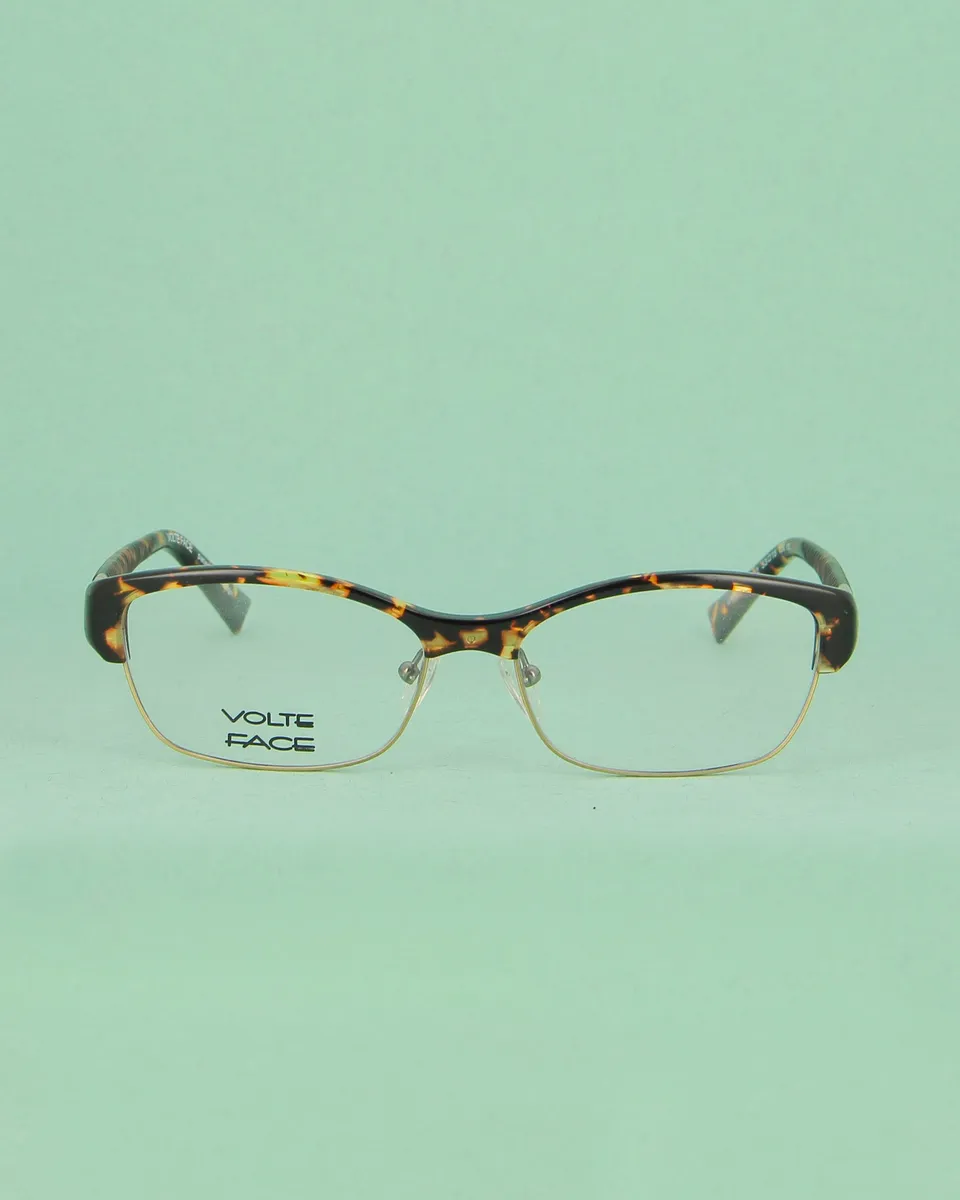 volte-face-vanity-lunettes-de-vue-marron-caille image 1