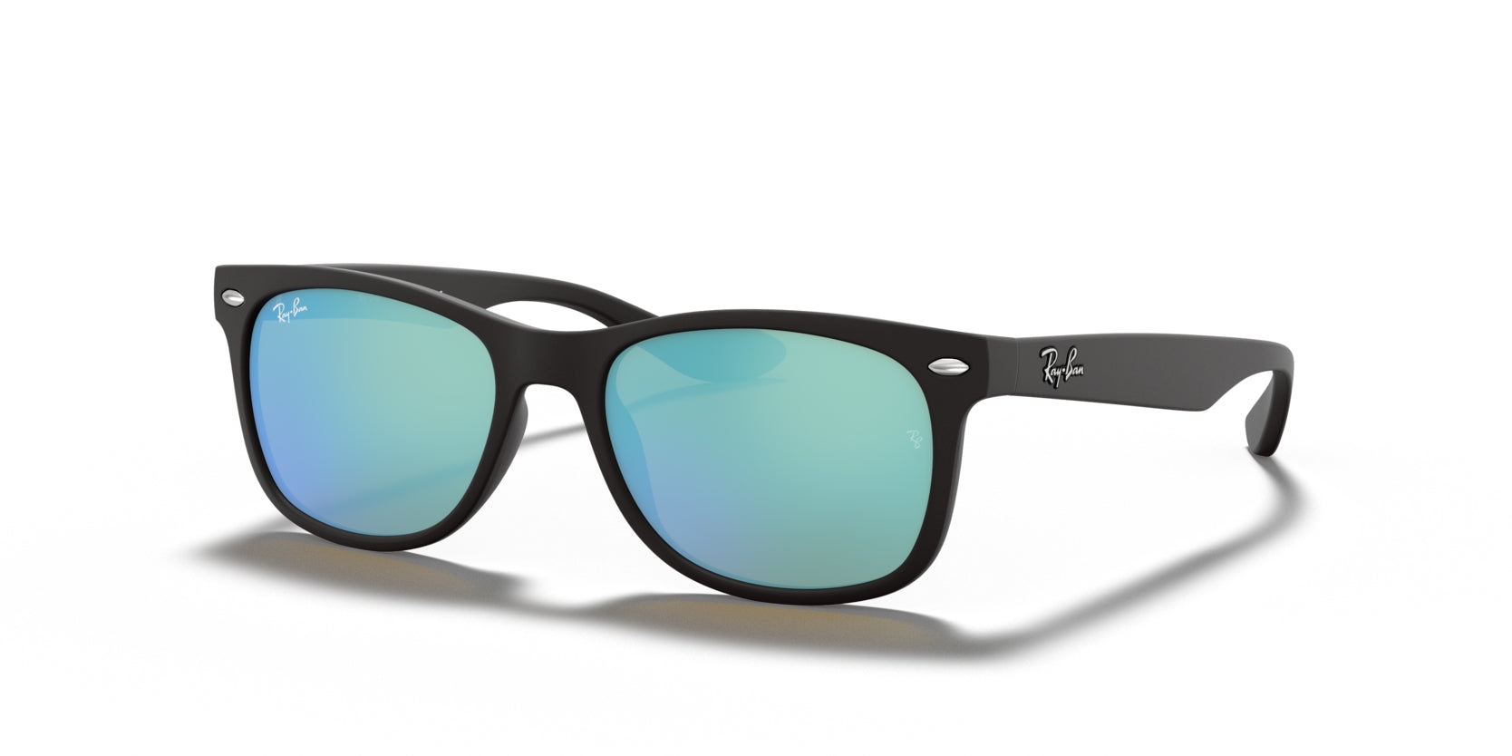 ray-ban-rj9052s-new-wayfarer-junior-solaire-bleu image 1