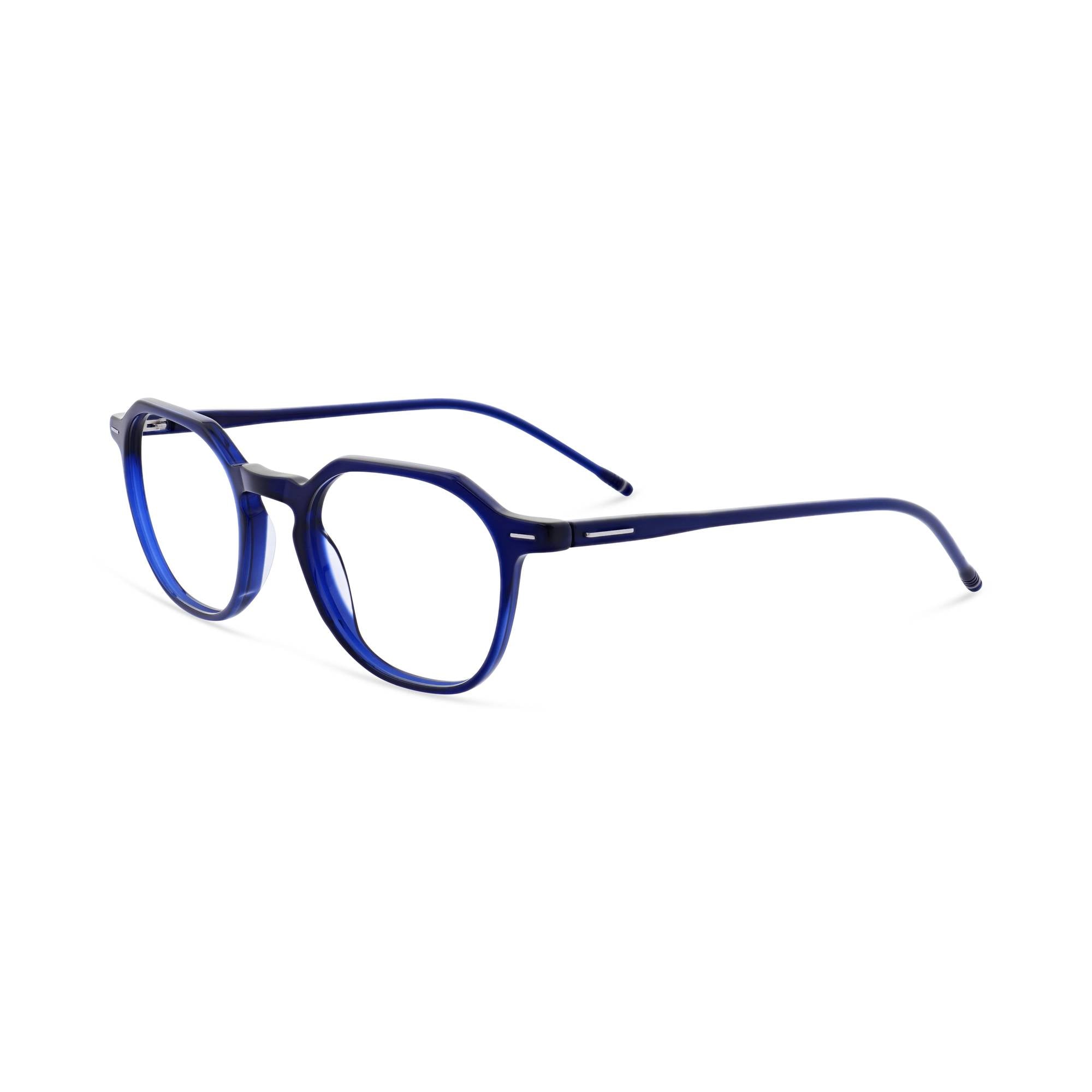 morel-leavitt-4-lunettes-de-vue-carr-es-bleues-ac-tate image 2