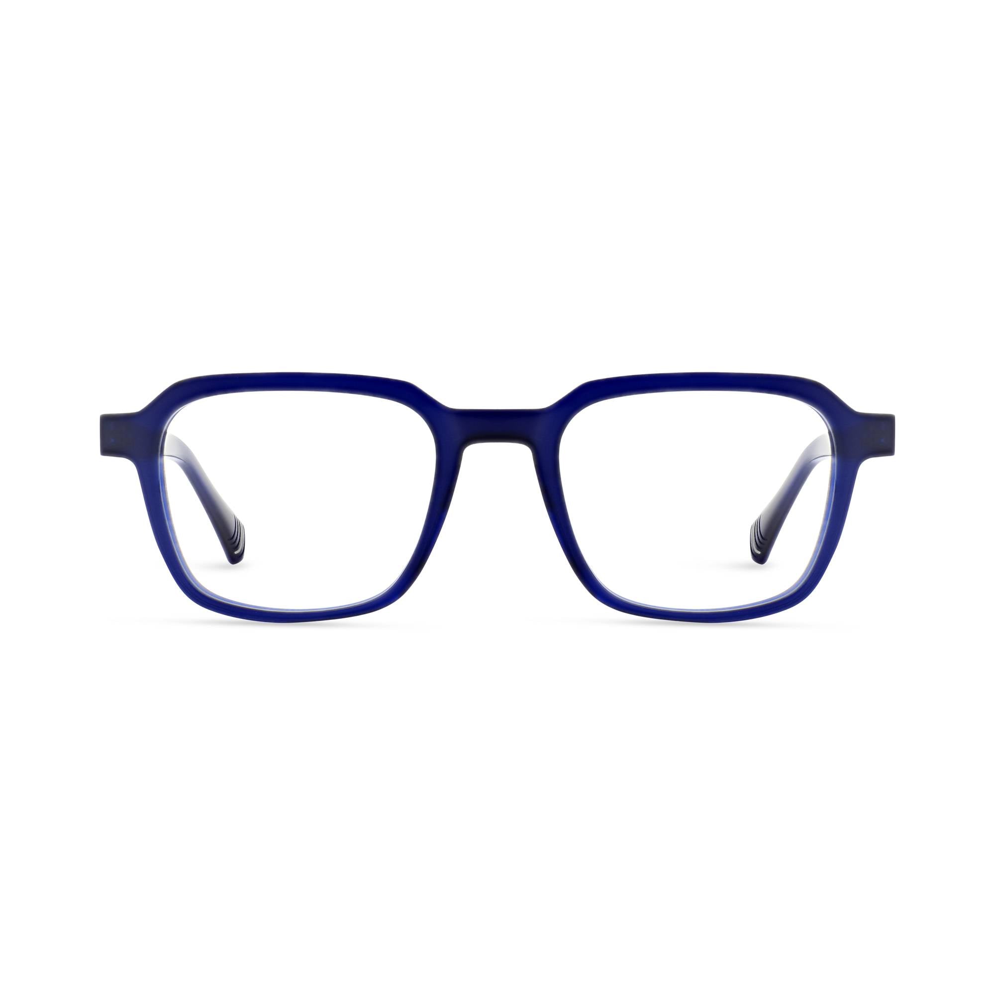 morel-sideral-3-monture-optique-bb08-rectangulaire-bleu image 1