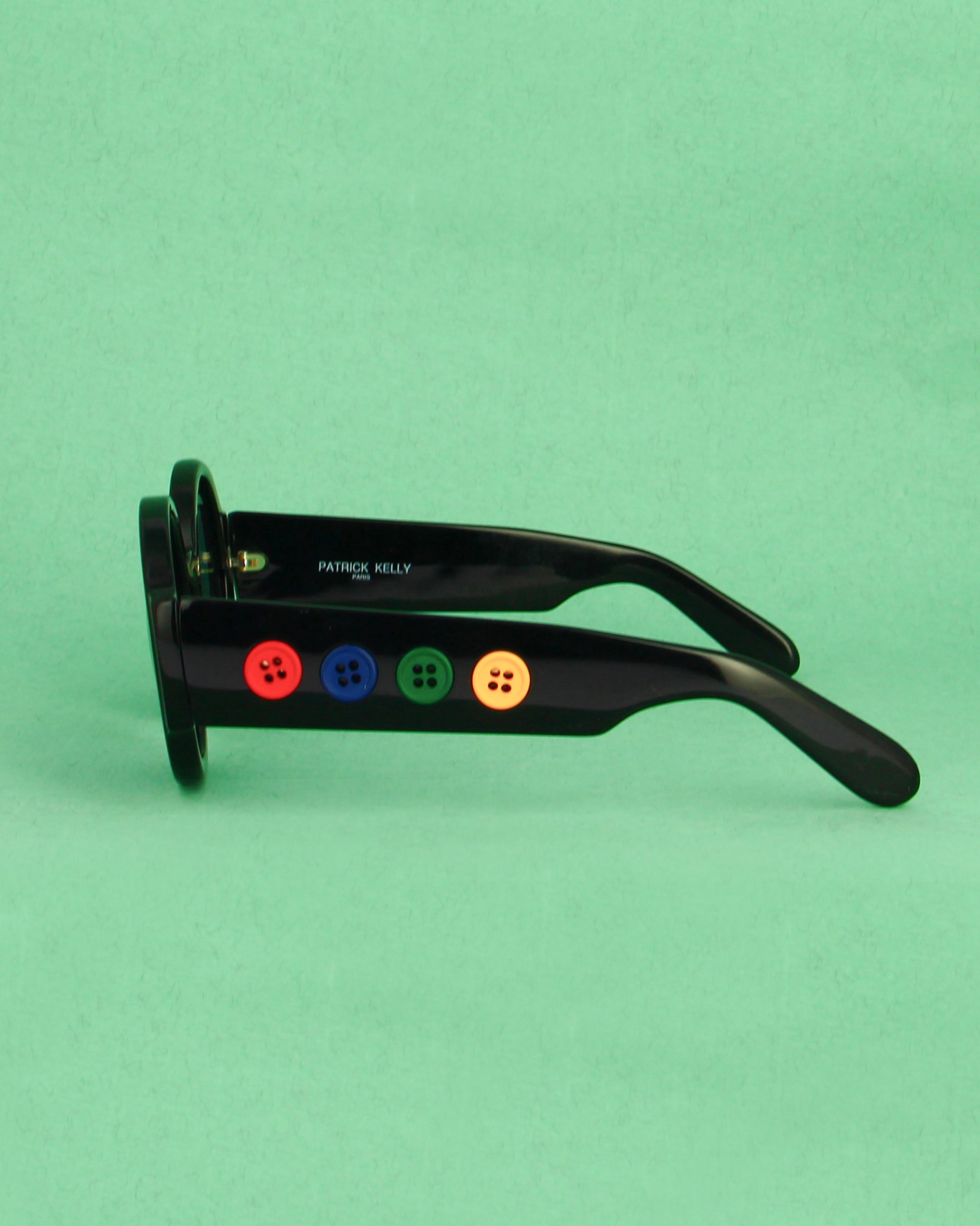 patrick-kelly-pop-corn-lunettes-de-soleil-noires image 3