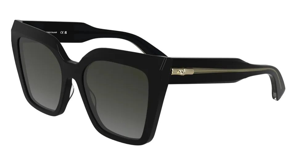 longchamp-lo778s-lunettes-de-soleil-noir-carr-es image 1