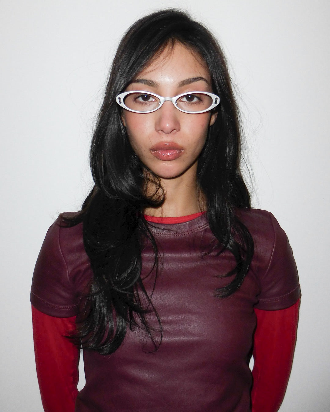 boz-ana-s-lunettes-de-vue-ovale-argent-sans-verres image 2