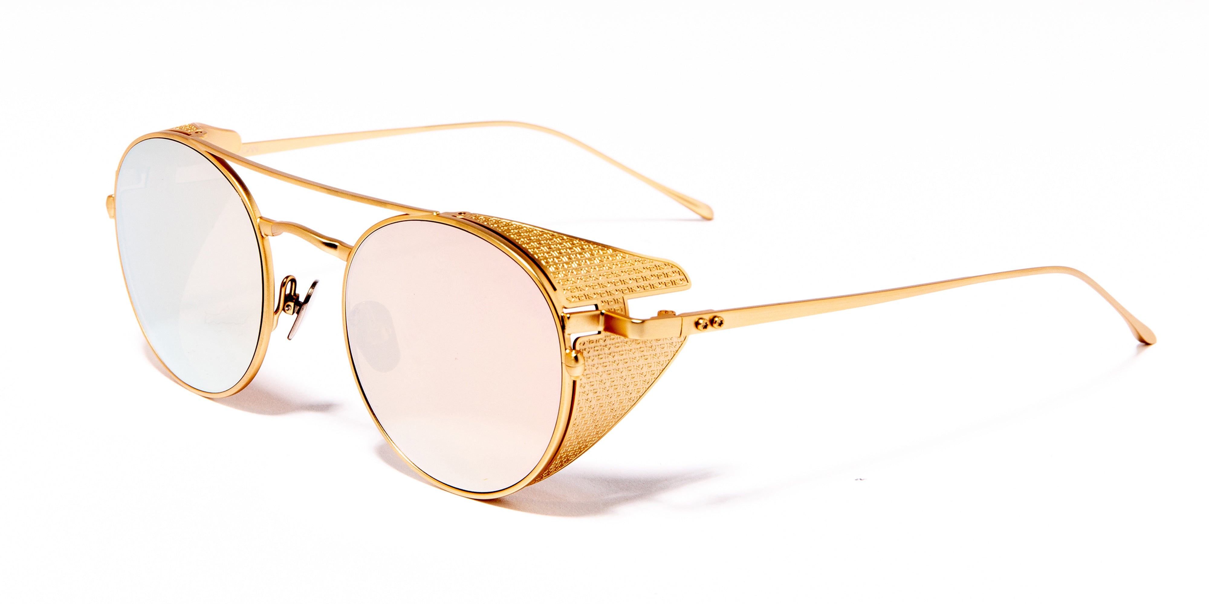 tseegan-brooklyn-lunettes-de-soleil-dor-pilote-m-tal image 1