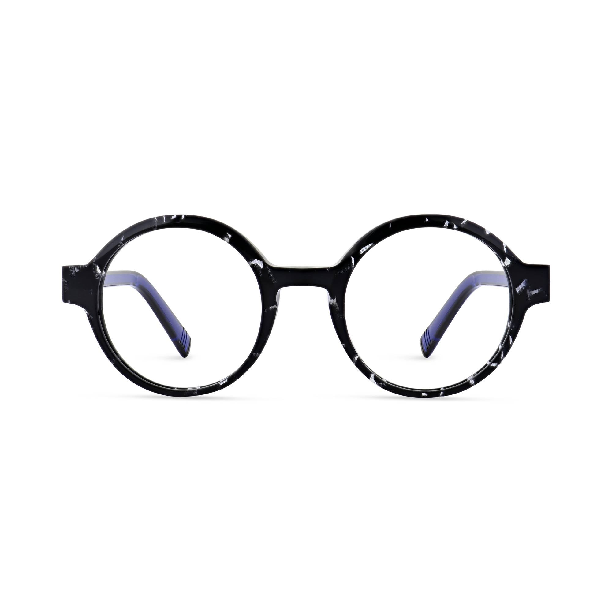 morel-agathe-2-lunettes-de-vue-nb05-ronde-femme-50 image 1