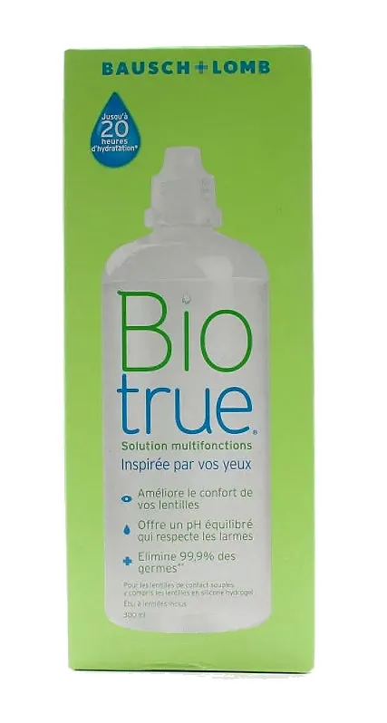 bausch-lomb-biotrue-solution-lentilles-300-ml-tui image 1