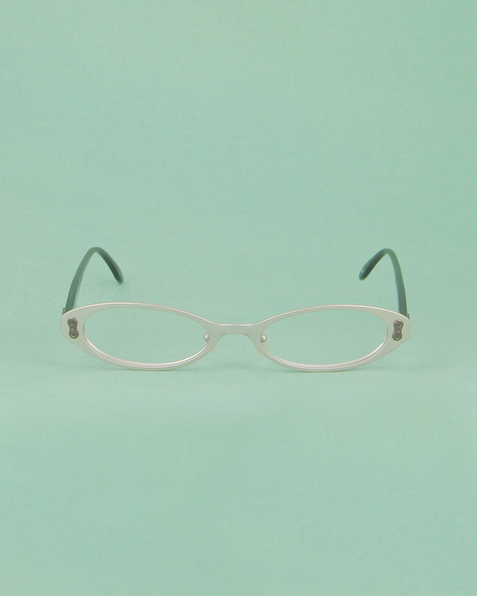 boz-ana-s-lunettes-de-vue-ovale-argent-sans-verres image 1