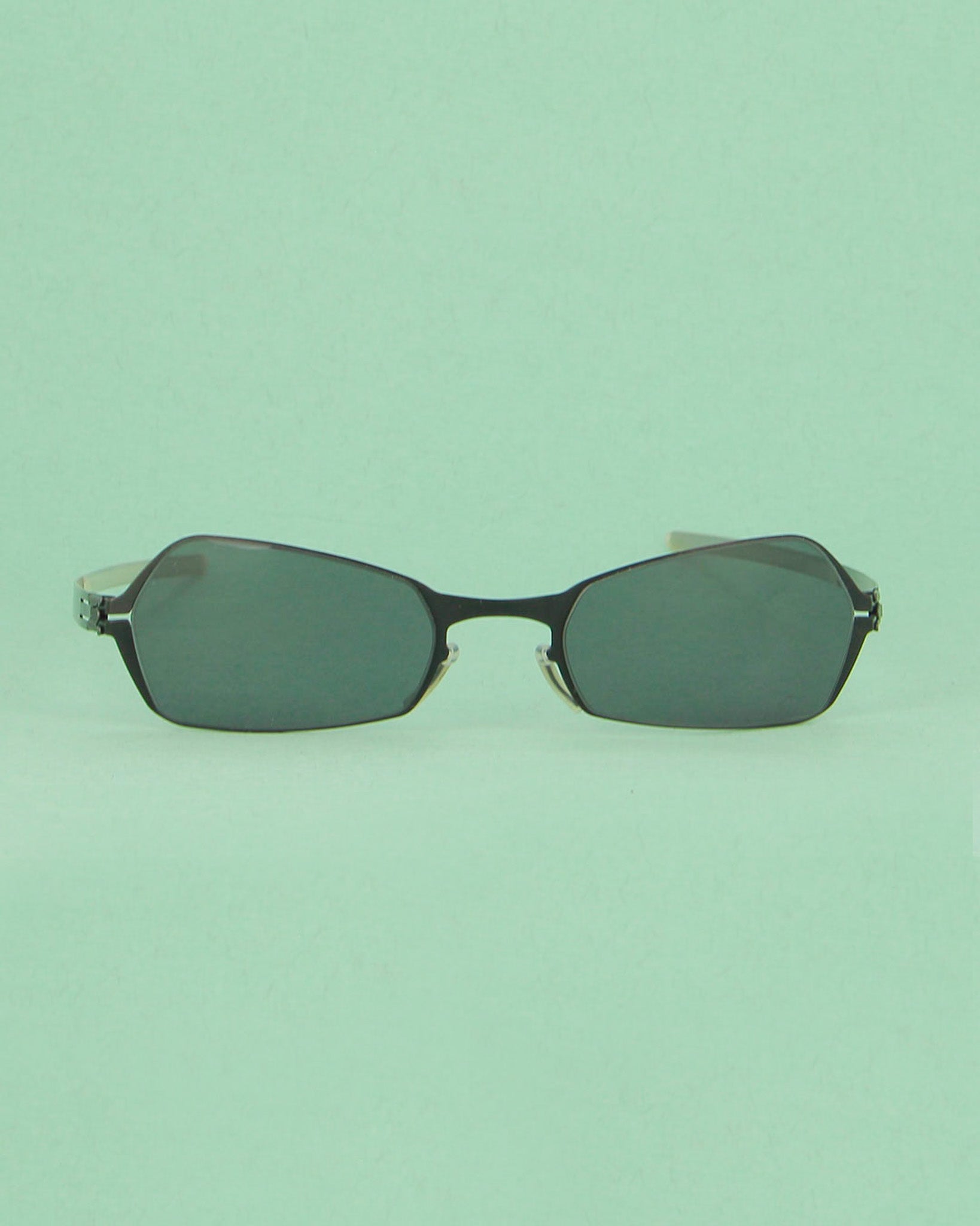 ici-berlin-cem-lunettes-de-soleil-noir-m-tal-rectangulaire image 1