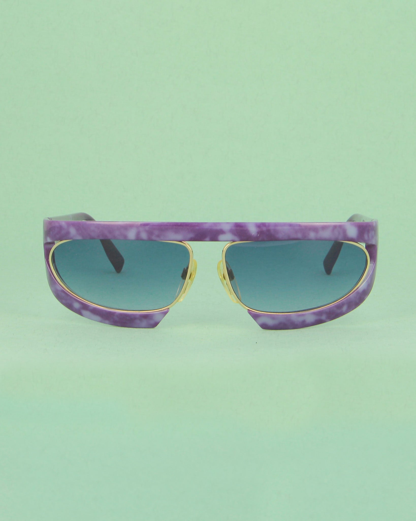 silhouette-m8020-lunettes-de-soleil-violet-masque-vintage image 1