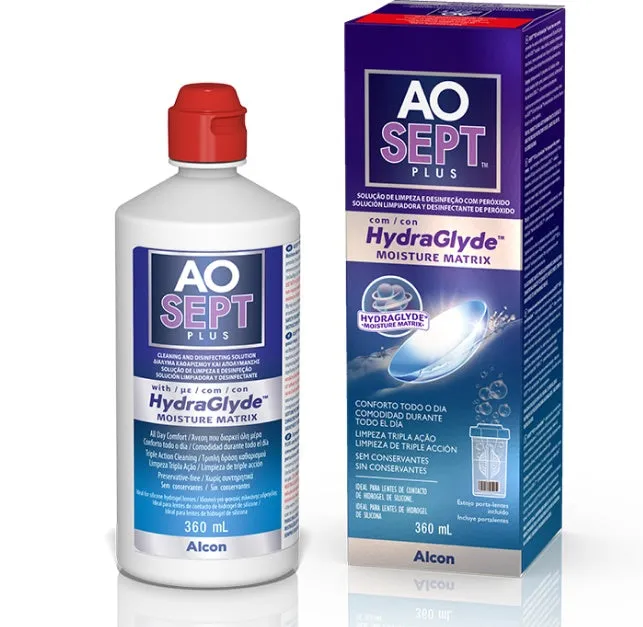 alcon-aosept-plus-hydraglyde-solution-lentilles-360ml image 1