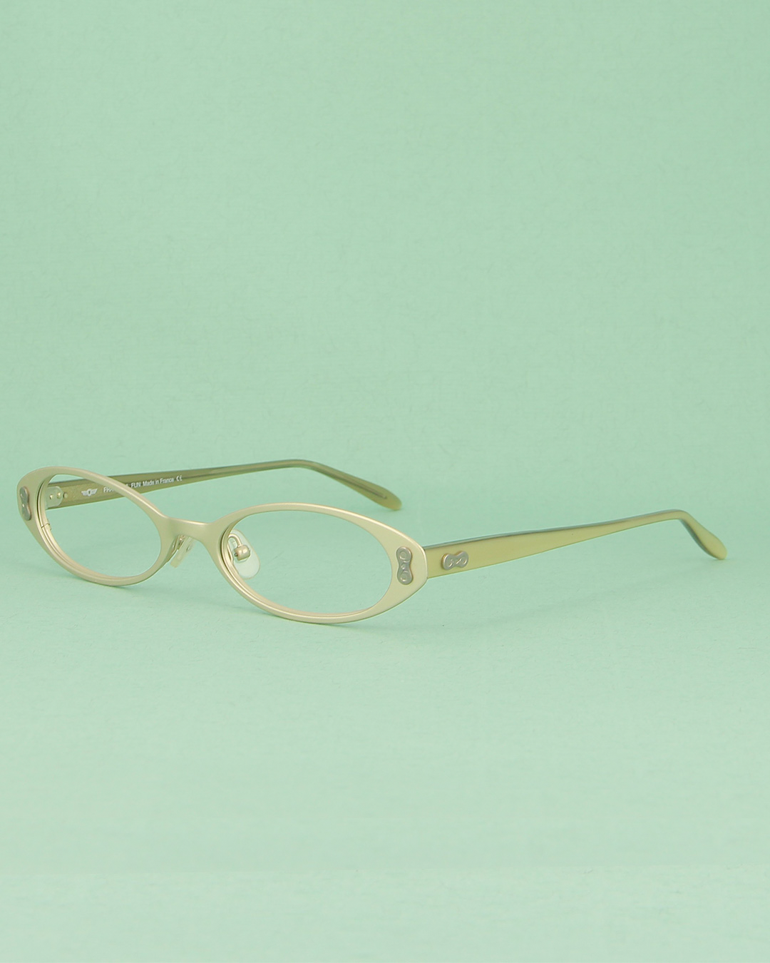 boz-anais-lunettes-de-vue-titane-dor-ovale-neuve image 2
