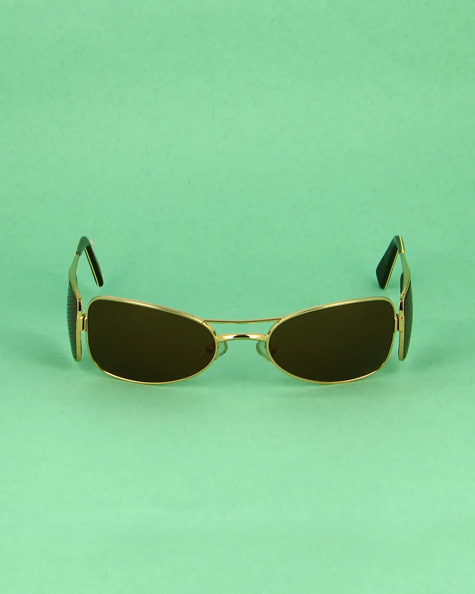 jf-rey-643-lunettes-de-soleil-dor-cuir-bordeaux image 1
