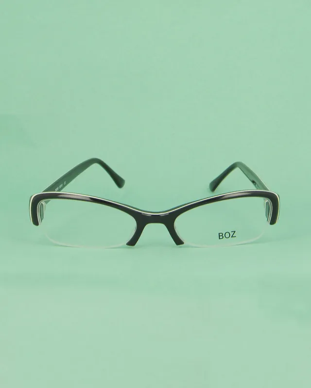 boz-51-lunettes-de-vue-ovale-noir-m-tal-vintage image 1
